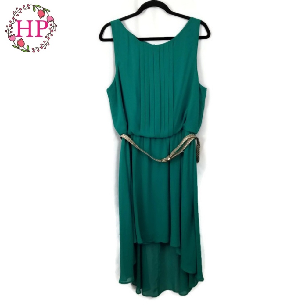 Bisou Bisou Green Dress | Size 16